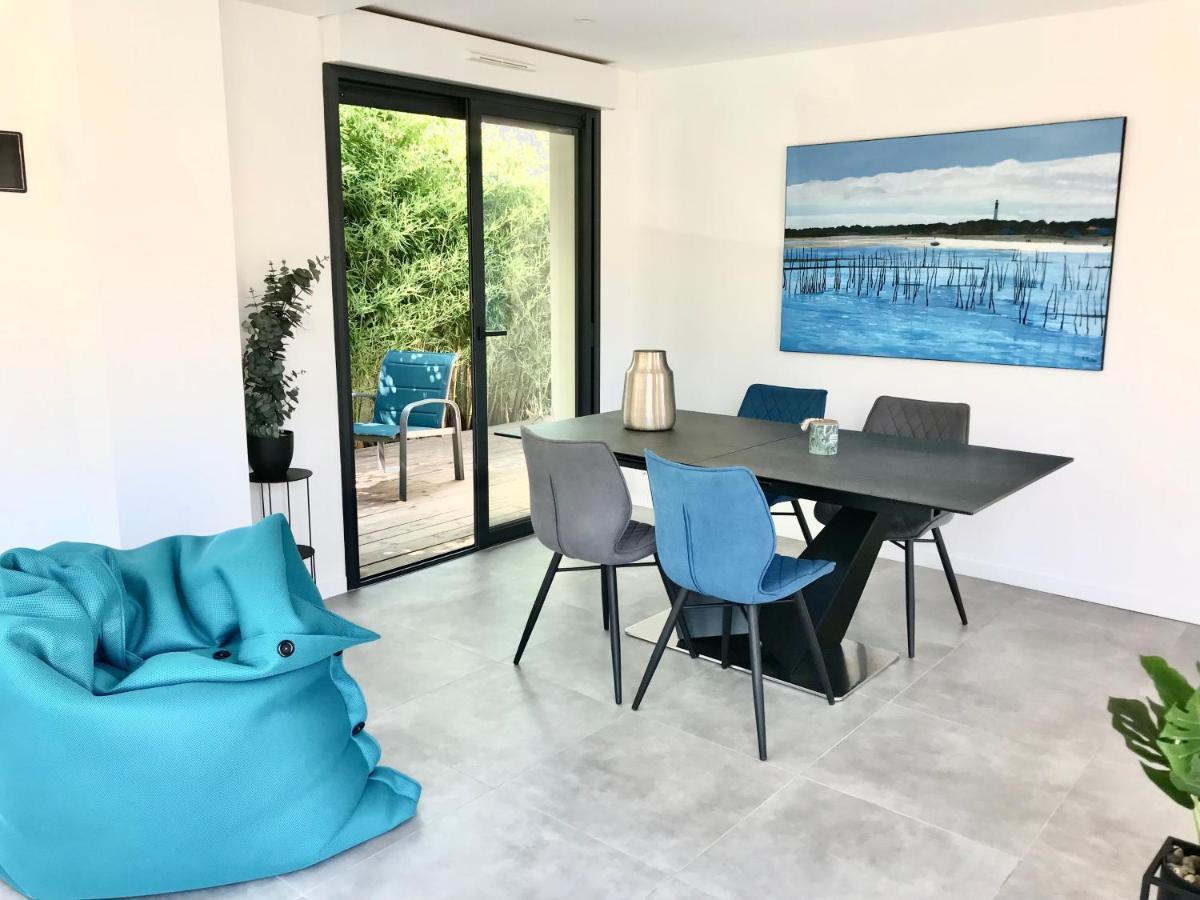 La Villa Canopee - Piscine Chauffee-Fibre-Clim-Jacuzzi Gujan-Mestras Kültér fotó
