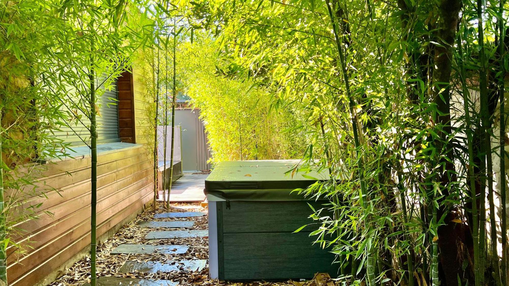 La Villa Canopee - Piscine Chauffee-Fibre-Clim-Jacuzzi Gujan-Mestras Kültér fotó